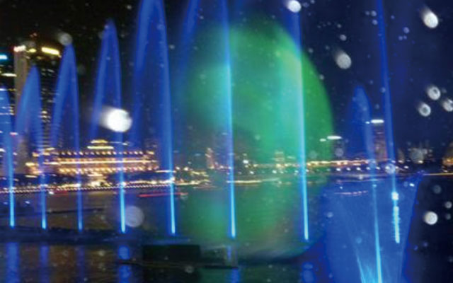 水、霧投影